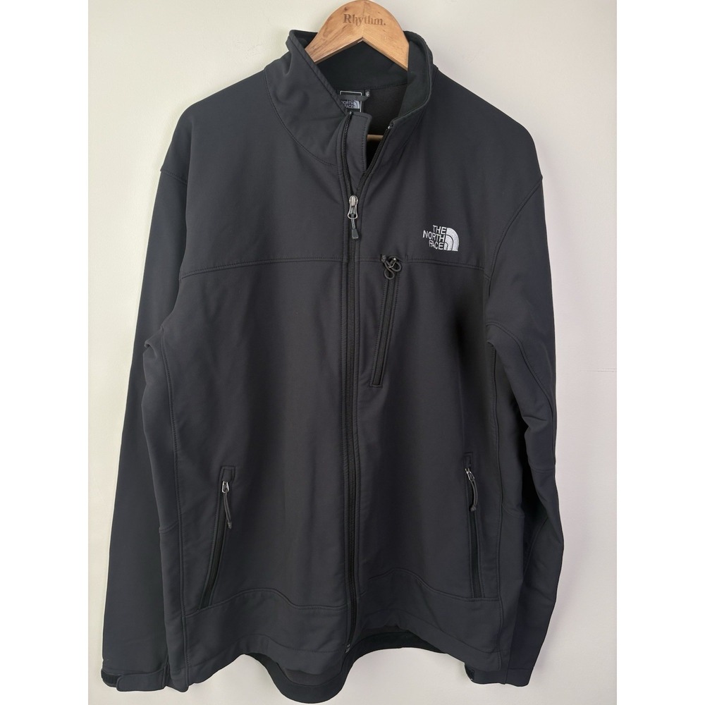 Mens The North Face Apex Bionic Softshell Jacket Black Size XL